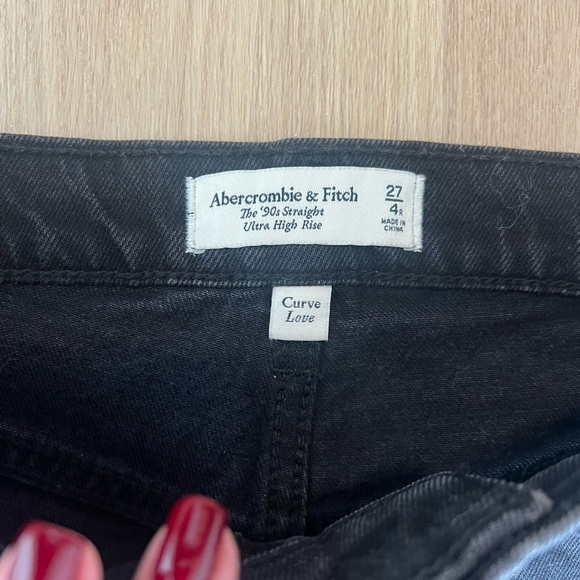 Abercrombie half leather pants - Picture 3 of 3